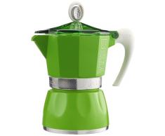 GAT 2790000084 - Caffettiera da 3 Tazze, Colore: Verde