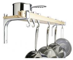 Master Class Scolapiatti in legno in stile scaffale, 92 cm