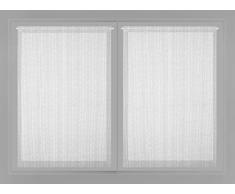 Soleil d Ocre MaelisÂ âÂ Coppia di para-Freddo, Poliestere, Bianco, 60Â x 120Â cm