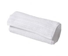 Tom Tailor 100111/900/770 - Telo da Doccia in Spugna, in Tinta Unita, Cotone, Bianco, 50 x 100 cm