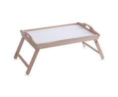 Zeller 24037 Vassoio da letto 56 x 36 x 27 cm, in faggio