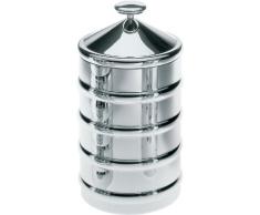 Alessi KalistÃ² CB03 Barattolo Multifunzione di Design in Acciaio Inossidabile, Lucido