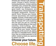 1art1 Trainspotting - Citazioni Poster Stampa (91 x 61cm)