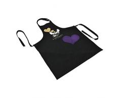 Berghoff Lover by Lover Grembiule da Cucina, Cotone, Nero