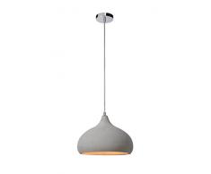 Lucide solo di lampade a sospensione di diametro 28Â cm, struttura, E14, 40Â W, Tortora, 28Â x 28Â x 128Â cm