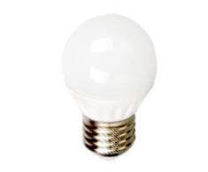 Lampadina a sfera a LED 230V E27 potenza 4 W Luce fredda 6000k