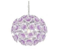 Wink design,Glasgow , Lampadario, Rosa