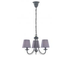 Trio Leuchten Lampadario E14, 28 W, Betonfarbig, 47 x 47 x 150 cm