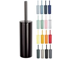 Spirella 10.15431 - Spazzolone per WC Nyo-Steel Titan, Colore: Nero