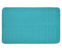 Deco-Mat 300066 Antiscivolo e Lavabile, Ideale per Il Bagno o la Cucina, 50 x 80 cm, Azzurro