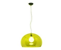 Kartell Fl/Y Lampada a Sospensione, E27, 15 W, LED, Giallo