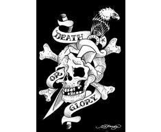1art1 Ed Hardy - Death Or Glory Poster Stampa (91 x 61cm)