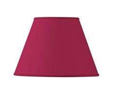 Paralume CÃ´nique tessuto Ã 40Â x 21Â x 27Â Bordeaux