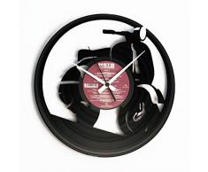 Discoclock Orologio da muro in vinile Vespa