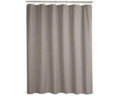 AmazonBasics - Tenda da doccia Damask in poliestere, grigio, 183 x 183 cm