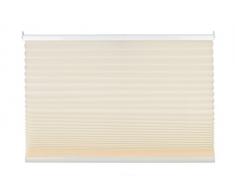 mydecoÂ âÂ Waben Plissettata persiana Senza forare, Rollo per Interno incl. Morsetto Istituzione (Klemmfix)Â âÂ Protezione Solare, Protezione Privacy per Finestra, Crema, 120x130 [BxH]