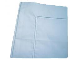 Charlotte Thomas Federe in percalle con balza, 50,8x76,2 cm, colore: Verde azzurro