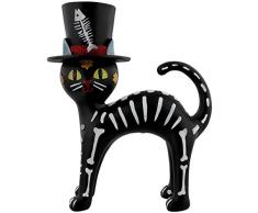Nemesis Now - Statuetta di gatto in un cappello, 20,7 cm, in resina, taglia unica