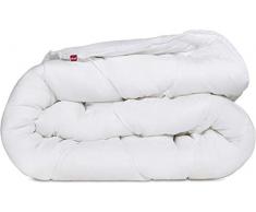 Abeil 15000000540 Piumone matrimoniale leggero dolcezza infinita calda poliestere bianco 220 x 240 cm