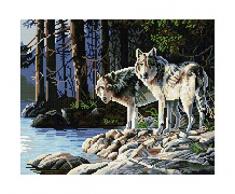 GMMH Diamond Pieno bedeckung con Cornice di Legno Painting Set Immagine 40Â X 50Â Diamante Pittura Ricamo a Mano Lavoro Fai da Te a Mosaico Cesto di Fiori casa AM Bach (gj636)