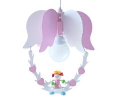 Elobra Plafoniera E27, Rosa Pink