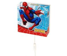 Dalber 75608 Lampada da parete Spiderman per bambini
