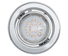 EGLO 93233 esterno lampada da parete da incasso, in, GU10, Argento