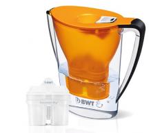 BWT - Caraffa per Acqua Minerale con 2 cartucce, capacitÃ 2,7 L Arancione
