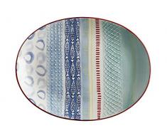 Maxwell Williams Laguna - Ciotola da portata, Ceramica, 35.5 x 27.5 cm