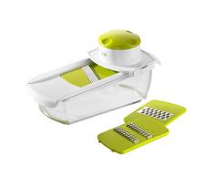 Emsa 507267 Smart Kitchen Grattugia Multiuso, Bianco/Verde