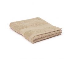 Excelsa Bagno Asciugamano Medio, Tessuto, Crema