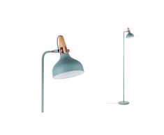 Paulmann 79654 Lampada da Pavimento  Neordic Juna Max.1 x 20 W E14 Verde Soft/Rame/230 V di Legno di Metallo/Legno