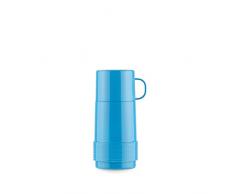 Valira Thermos da 0,25 L per liquidi con Bottiglia di Vetro isolata a Doppia Parete Made in Spain, Colore Blu