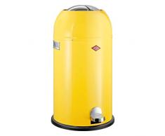 Wesco Kickmaster Pattumiera, Giallo, 33 L