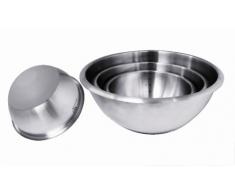 De Buyer 3373.16 Ciotola rotonda in acciaio INOX e silicone 16 cm