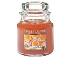 Yankee Candle Candela a Vaso Medio, Clementine Al Miele