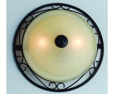 APPLIQUE COLOR RUGGINE, VETRO RUSTICA, 1X40W E14 230V Art. 4413-2