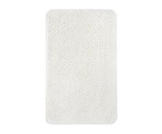 Andiamo - Tappetino da bagno in microfibra, disponibile in diversi colori e dimensioni, certificato Oeko-Tex 100, Poliestere, crema, bianco., 50 x 80 cm