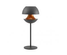 ILUMINAZIONE DI DESIGN Lampada da tavolo, 6 W, grigio scuro