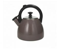 Tognana S24BE020TOR Bollitore Oyster Tortora, Acciaio Cromato, Bianco