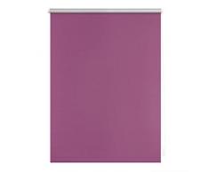 Wohn-Guide - Tenda con attacchi Pre-fissati, Colore: Fucsia/Viola/Argentato 60 x 150 cm Rosso