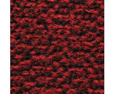 HMT - Zerbino in Polipropilene, Motivo Marte, 100% Polipropilene, Rosso, 90 x 120 cm