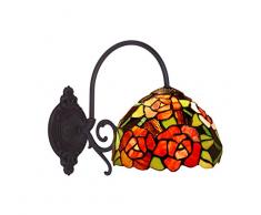 ivintage New York applique 1Â braccio, Multicolore, 20Â x 20Â x 29Â cm