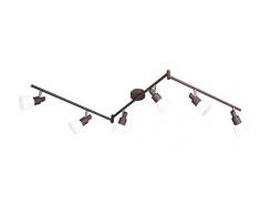 WOFI LED Eve Lampada da soffitto 5 W, Marrone
