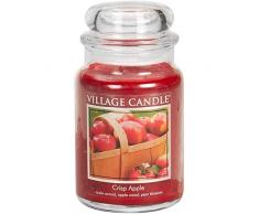 Village Candle 106326301 Crisp Apple Grande Vaso, Rosso, 10.4 x 10.1 x 17.7 cm