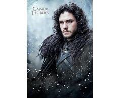 Game of Thrones - Jon Snow - Fantasy Film Movie Poster - GrÃ¶sse 61x91,5 cm