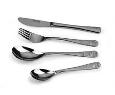 Tescoma 794004 Set 4 Pezzi Posate Baby Tescoma