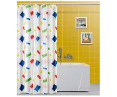 FERIDRAS 187063 Tenda Doccia, Multicolore, 5x240x200 cm