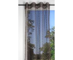 Lovely Casa R66505003VL Spider - Tenda con Occhielli in Poliestere, 140 x 250 cm, Colore: Tortora