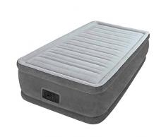 Intex 67766 Dura Beam Materasso Casa Singolo con Pompa Elettrica Incorporata 99 x 191 x 33 cm